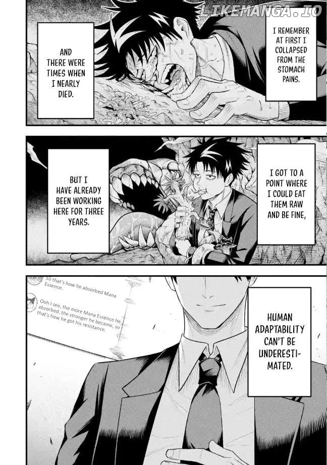 Shachiku Kensei, Haishinsha ni naru - Black Guild Kaishain, Ukkari Kaishayou Kaisen de S-kyuu Monster wo Aite ni Musou suru Tokoro wo Zenkoku Haishin shite shimau Chapter 7.2 page 15 - 