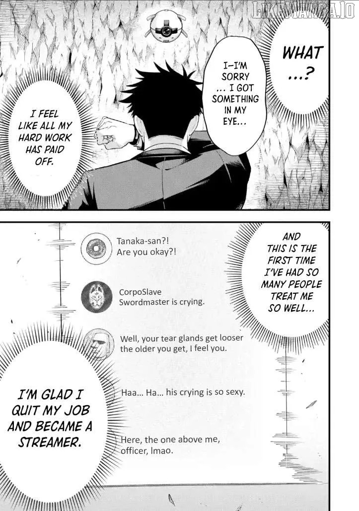 Shachiku Kensei, Haishinsha ni naru - Black Guild Kaishain, Ukkari Kaishayou Kaisen de S-kyuu Monster wo Aite ni Musou suru Tokoro wo Zenkoku Haishin shite shimau Chapter 7.3 page 6 - 