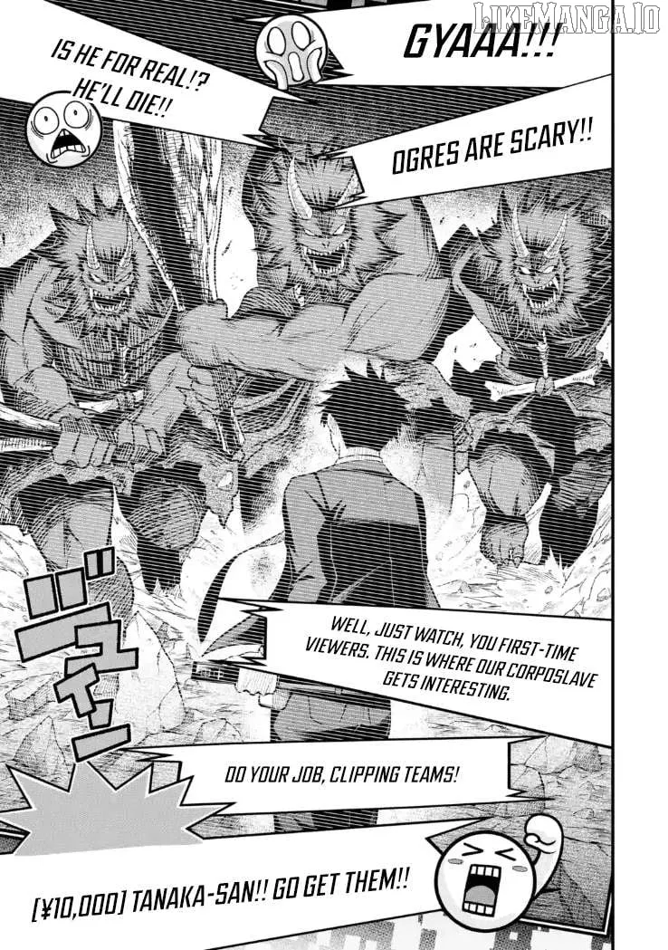 Shachiku Kensei, Haishinsha ni naru - Black Guild Kaishain, Ukkari Kaishayou Kaisen de S-kyuu Monster wo Aite ni Musou suru Tokoro wo Zenkoku Haishin shite shimau Chapter 8.2 page 7 - 