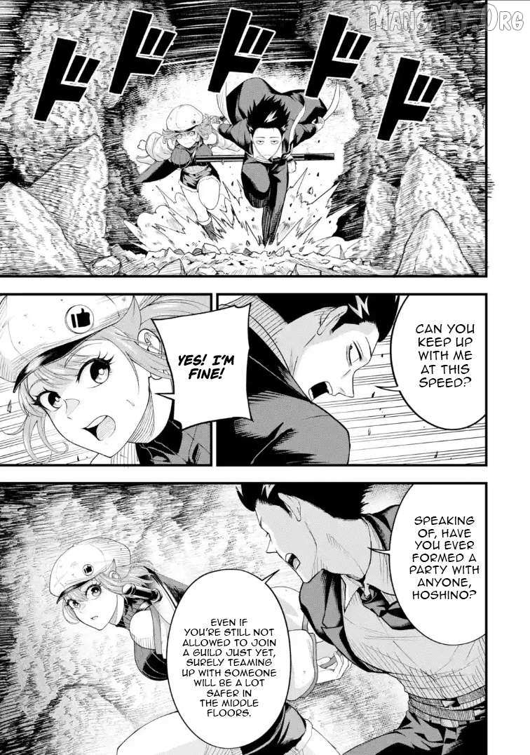 Shachiku Kensei, Haishinsha ni naru - Black Guild Kaishain, Ukkari Kaishayou Kaisen de S-kyuu Monster wo Aite ni Musou suru Tokoro wo Zenkoku Haishin shite shimau Chapter 9.1 page 7 - 