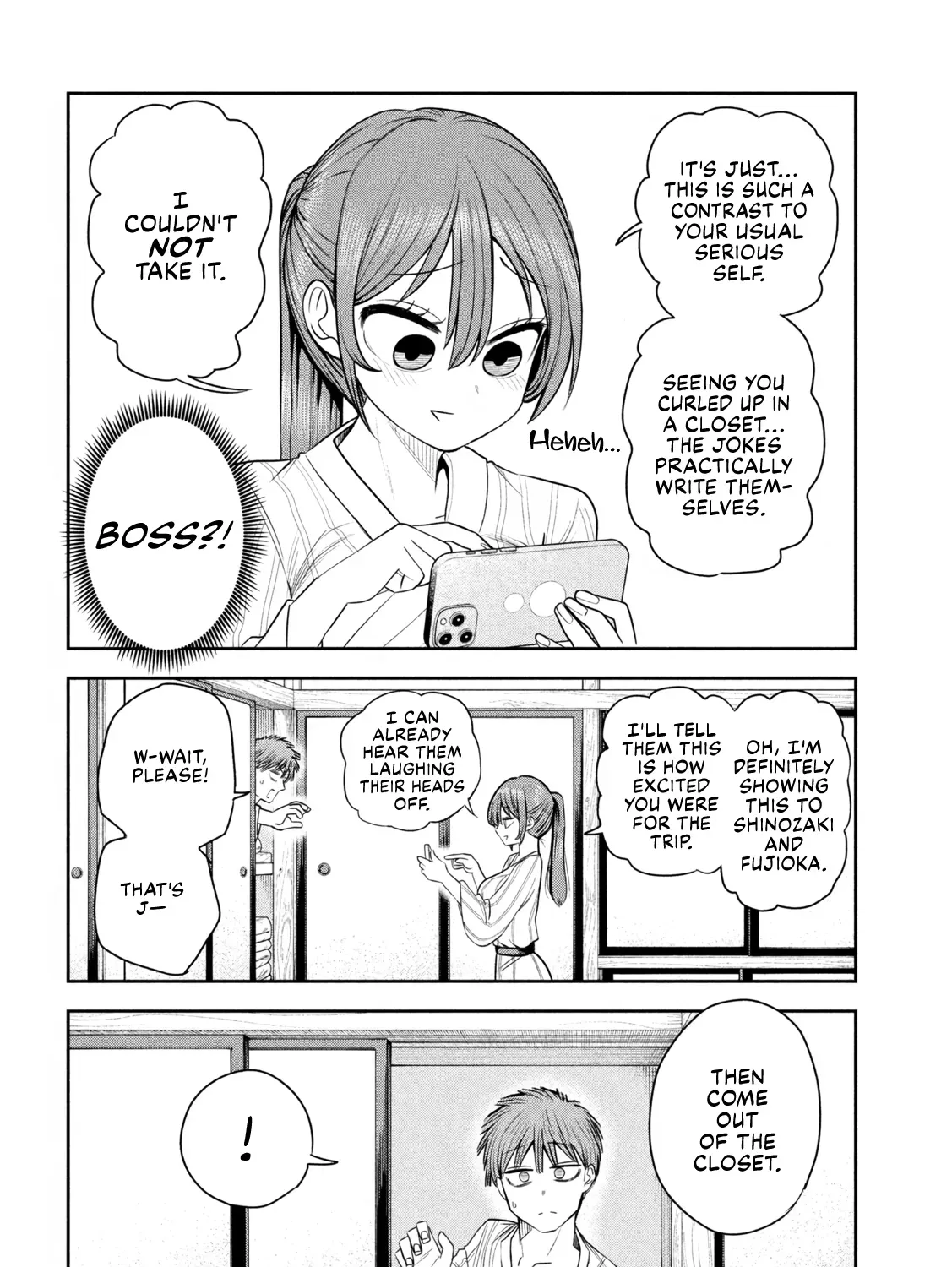 Shachou to Sake to Hoshi Chapter 32 page 11 - 