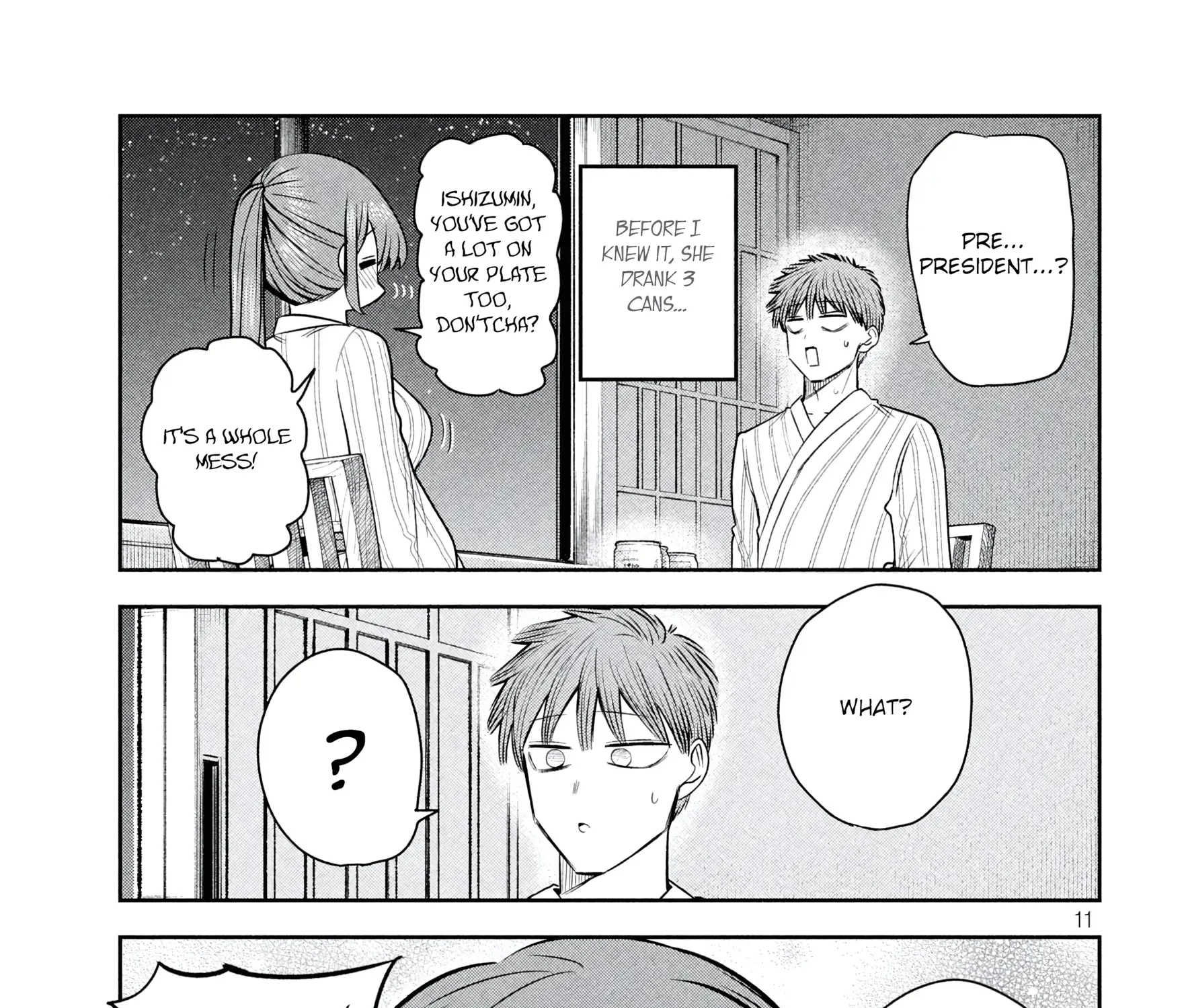 Shachou to Sake to Hoshi Chapter 34 page 21 - 