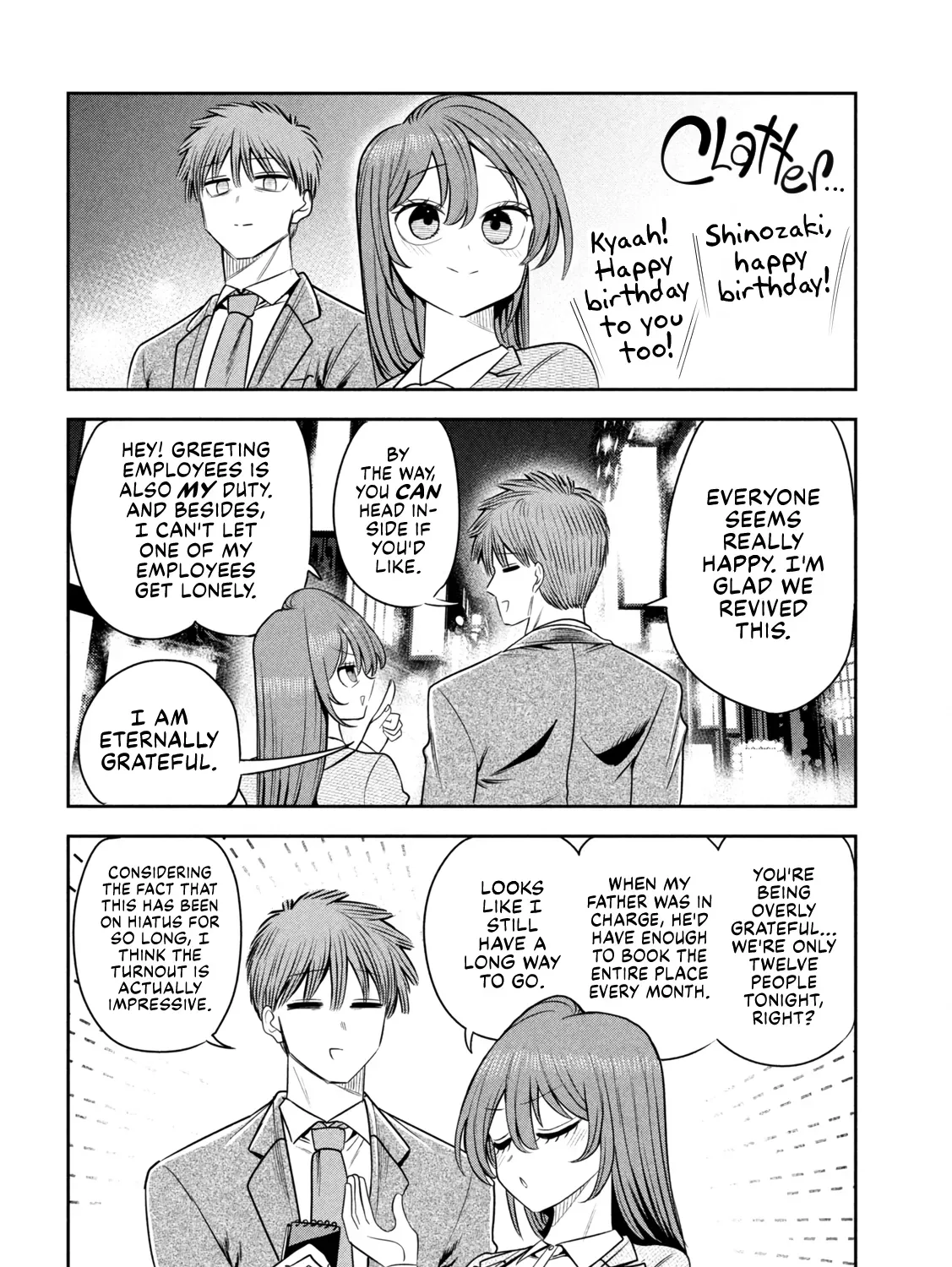 Shachou to Sake to Hoshi Chapter 40 page 35 - 