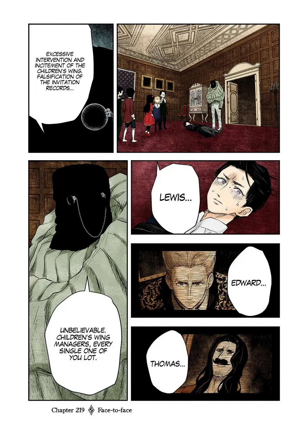 Shadow House Chapter 219 page 3 - 