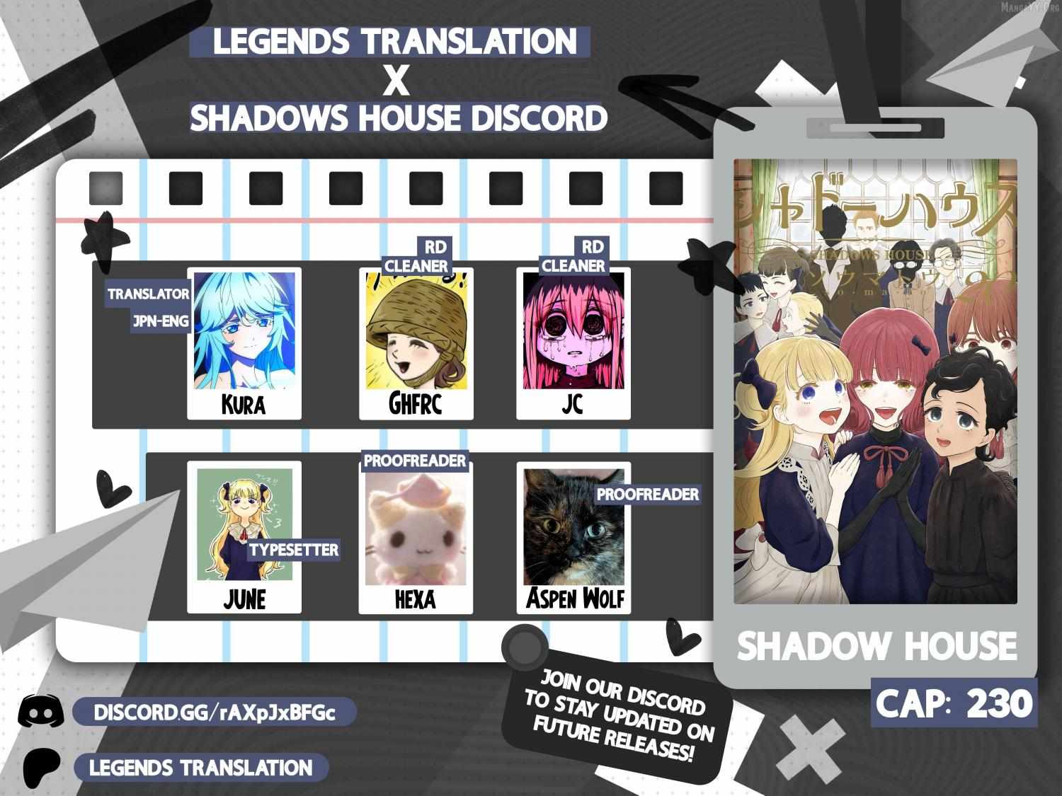 Shadow House Chapter 230 page 1 - 