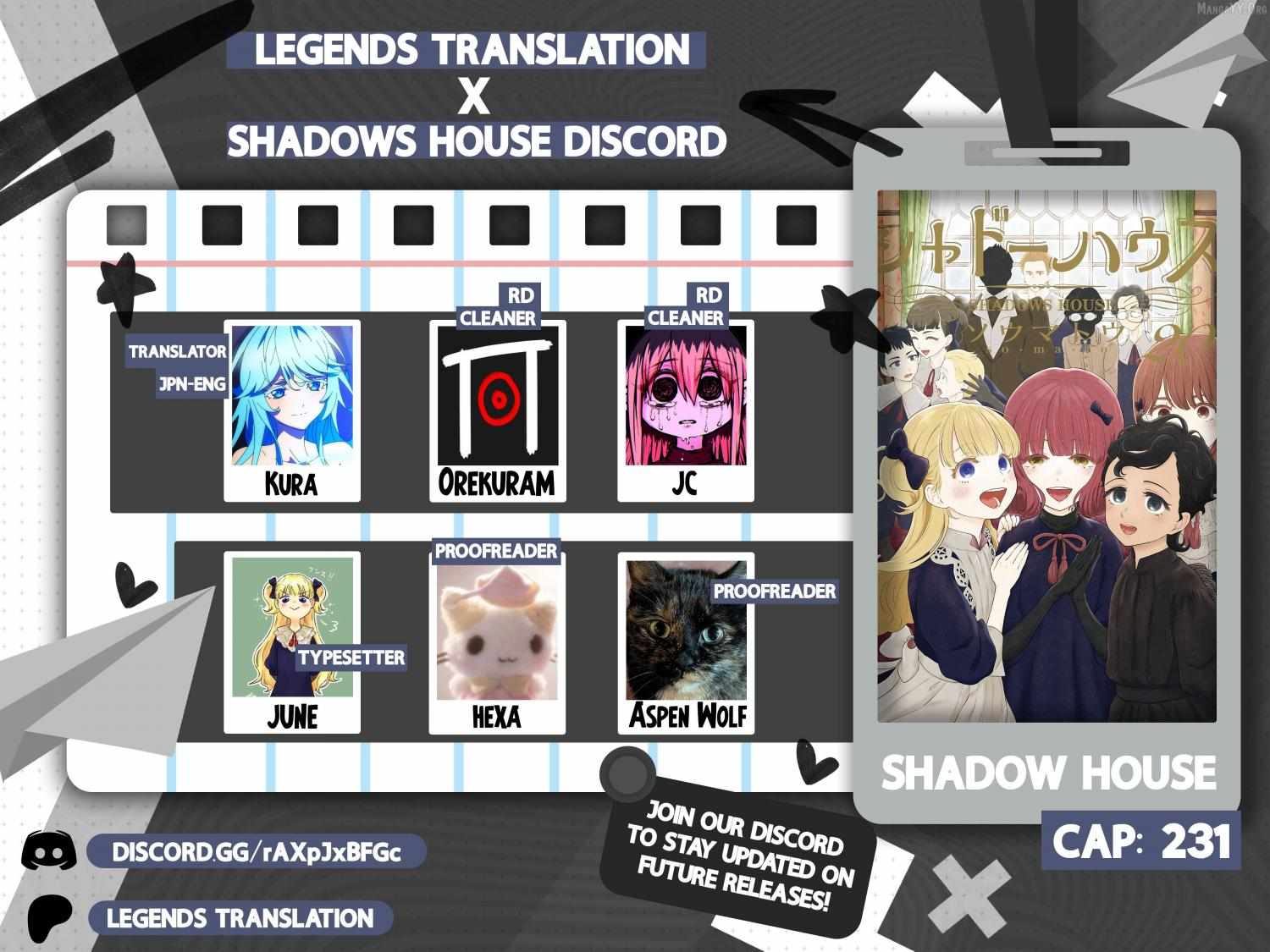 Shadow House Chapter 231 page 1 - 