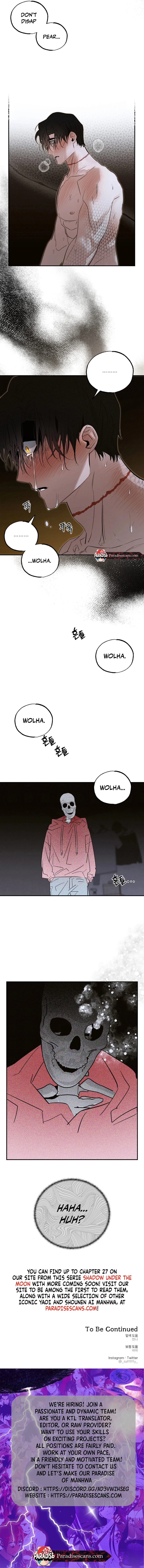 Shadow under the moon Chapter 14.1 page 6 - 