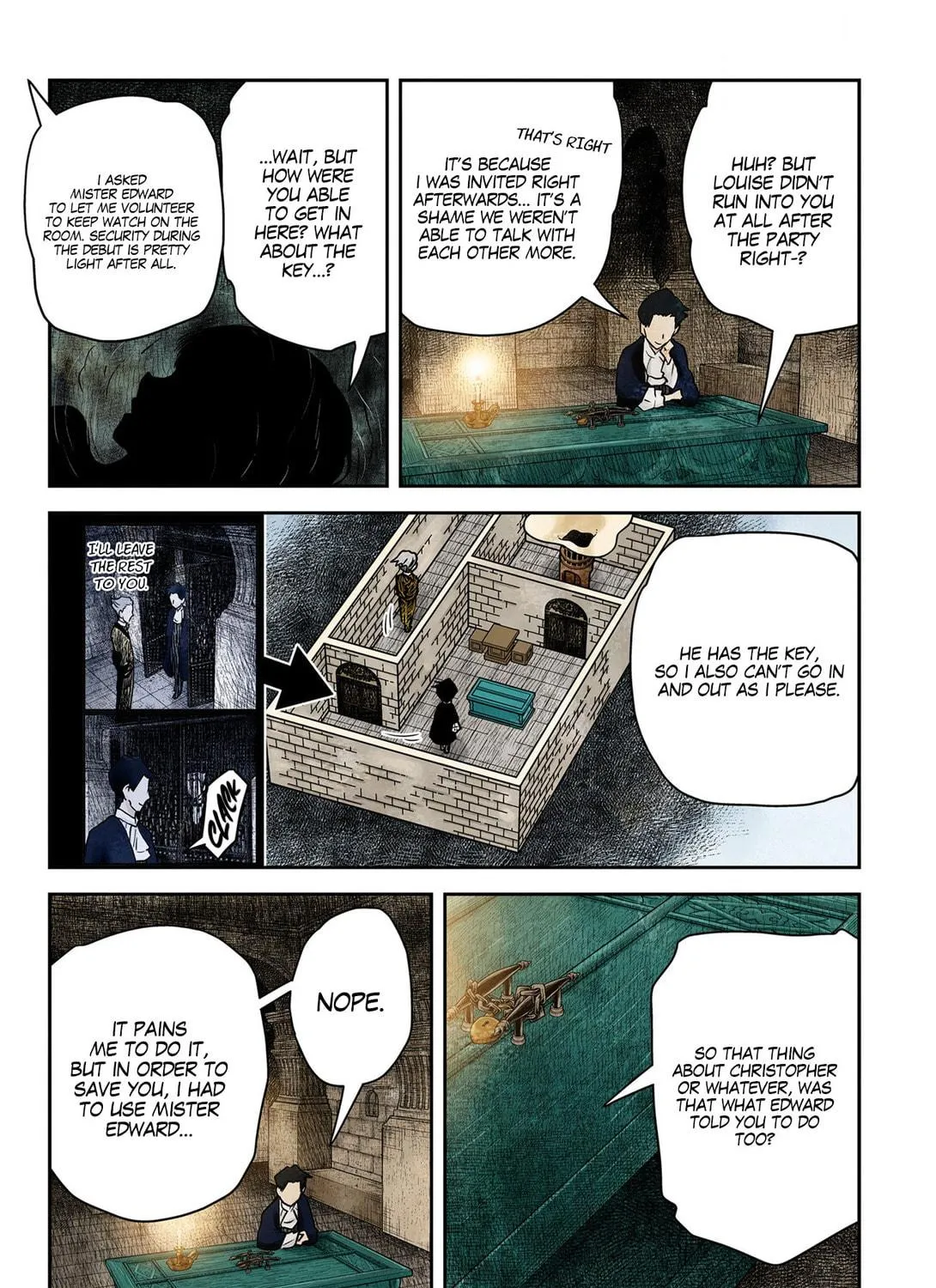 Shadows House (Colored) Chapter 190 page 8 - 