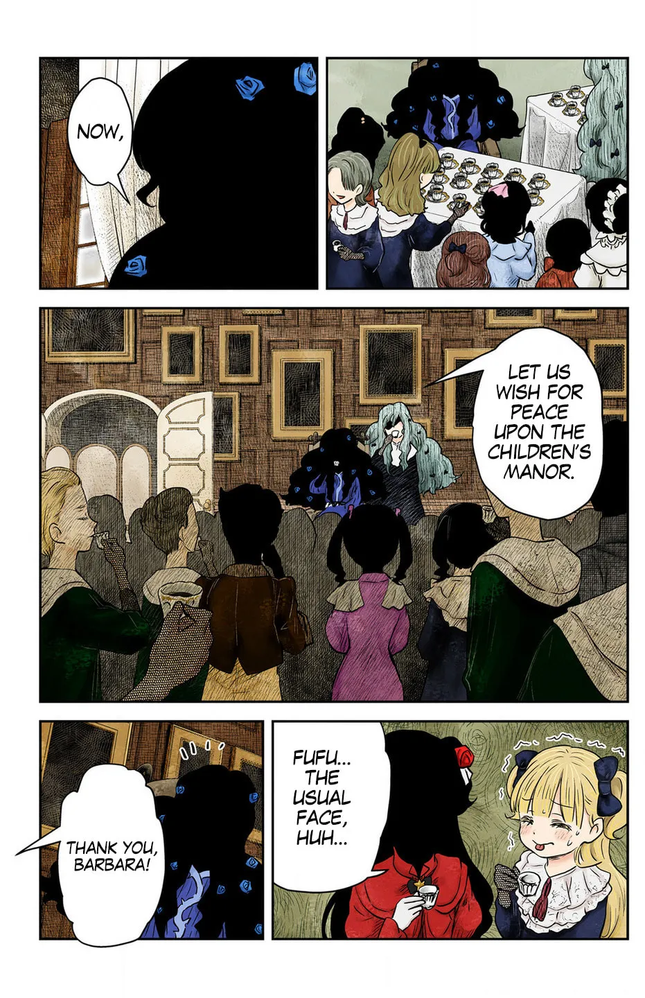 Shadows House (Colored) Chapter 195 page 14 - 