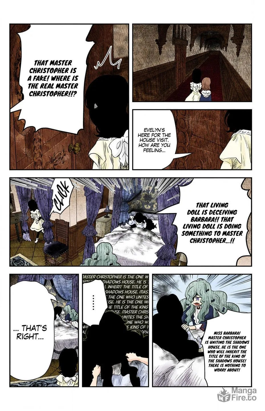 Shadows House (Colored) Chapter 206 page 9 - 