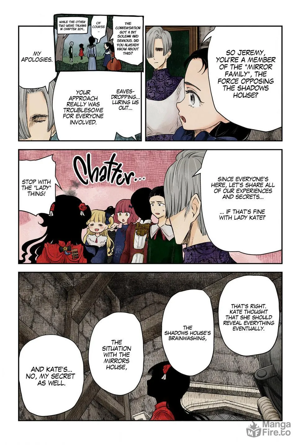 Shadows House (Colored) Chapter 207 page 3 - 