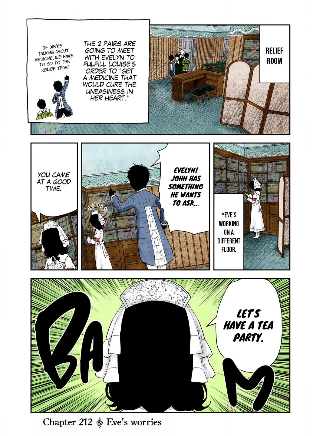 Shadows House (Colored) Chapter 212 page 2 - 