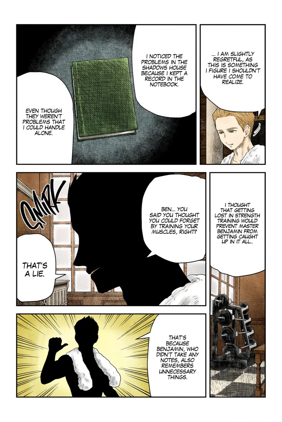 Shadows House (Colored) Chapter 215 page 14 - 