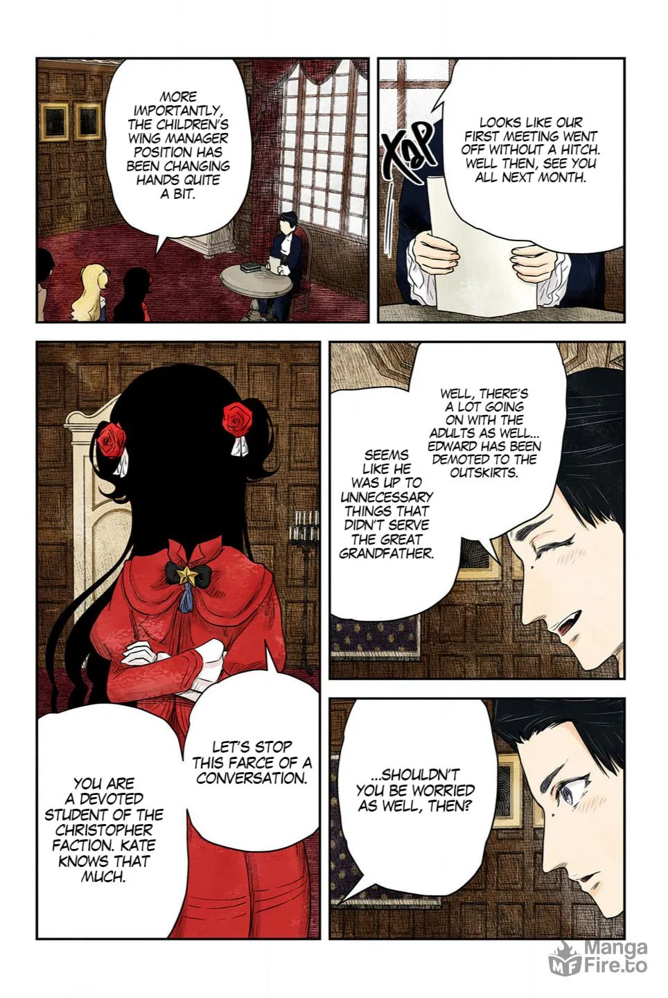 Shadows House (Colored) Chapter 218 page 5 - 