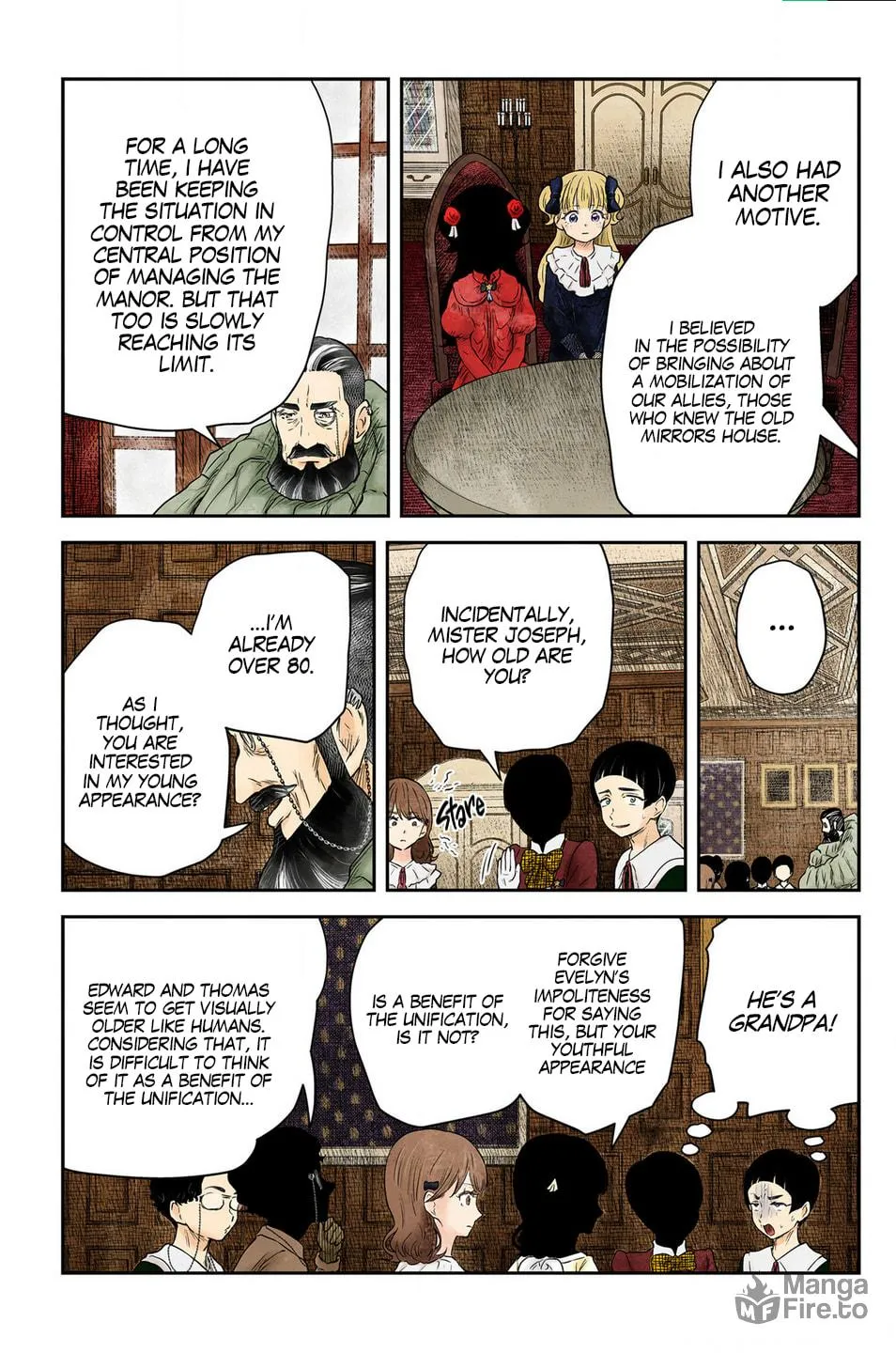 Shadows House (Colored) Chapter 220 page 12 - 