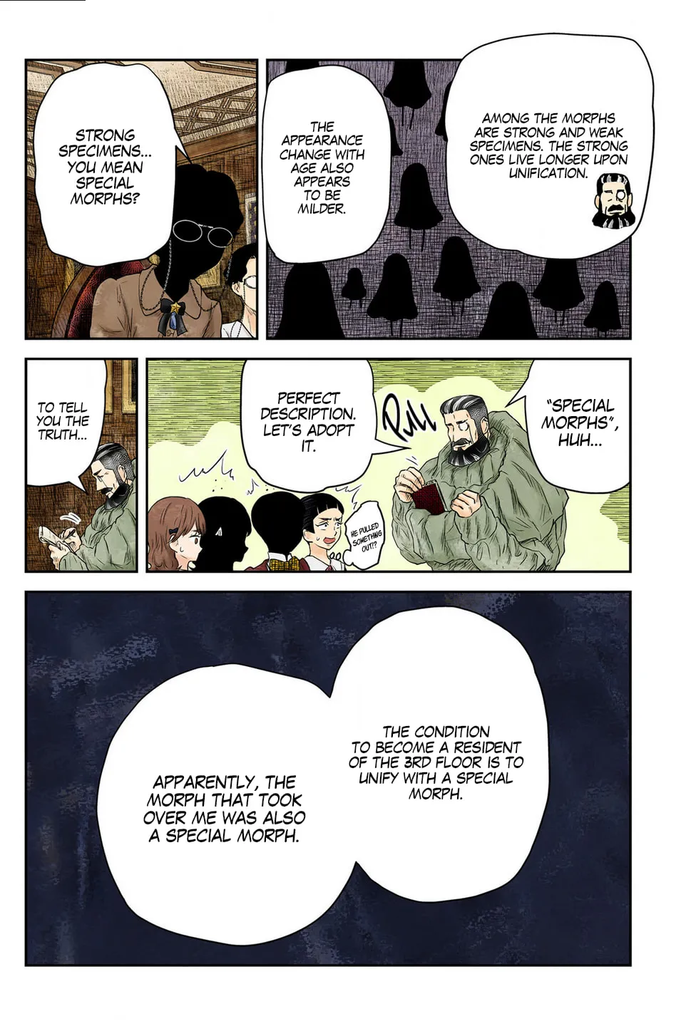 Shadows House (Colored) Chapter 220 page 13 - 
