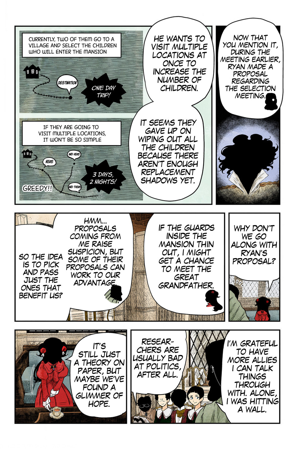 Shadows House (Colored) Chapter 230 page 7 - 