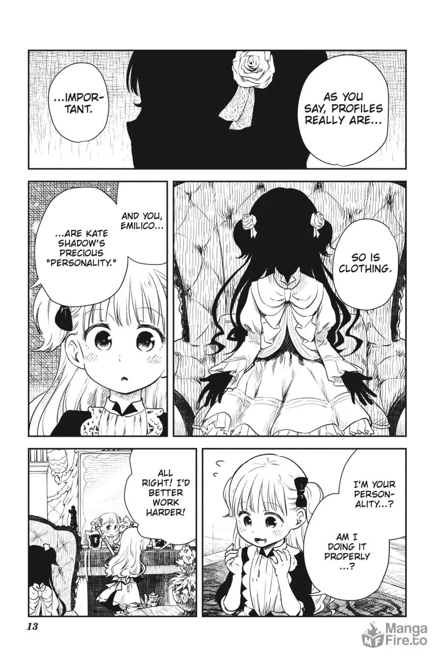 Shadows House (Monochrome) Chapter 1 page 12 - 