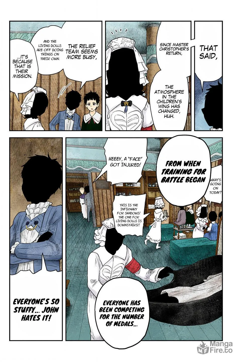 Shadows House (Monochrome) Chapter 206 page 3 - 