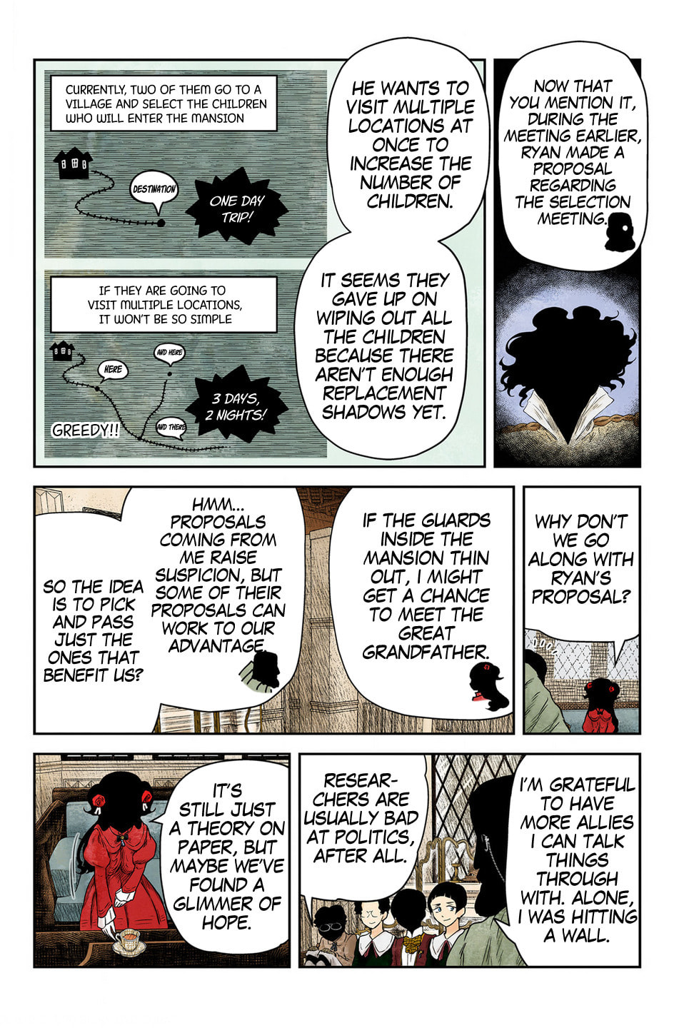 Shadows House (Monochrome) Chapter 230 page 7 - 