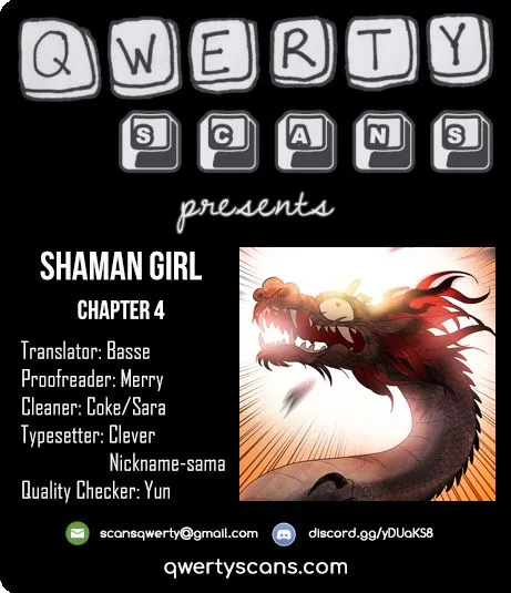 Shaman Girl Chapter 4 page 1 - 