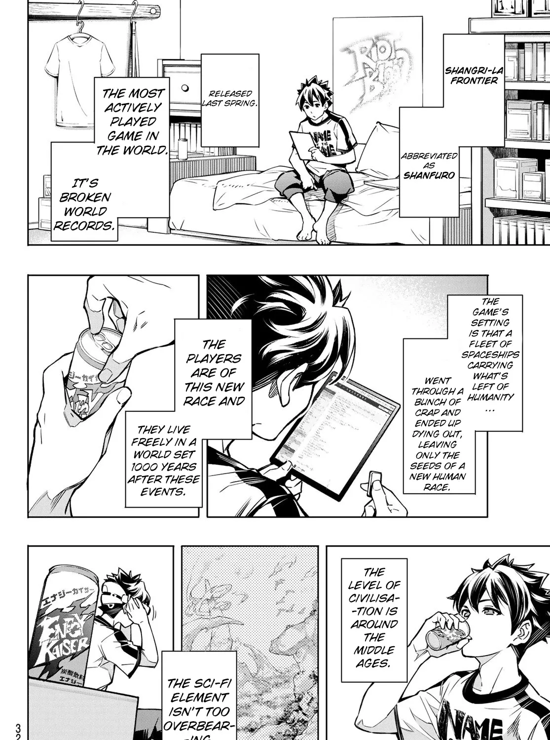 Shangri-La Frontier ~ Kusoge Hunter, Kamige Ni Idoman To Su~ Chapter 1 page 34 - 