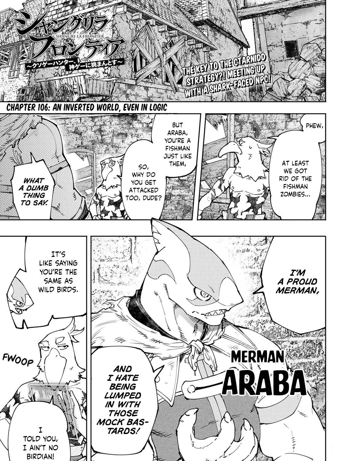 Shangri-La Frontier ~ Kusoge Hunter, Kamige Ni Idoman To Su~ Chapter 106 page 3 - 