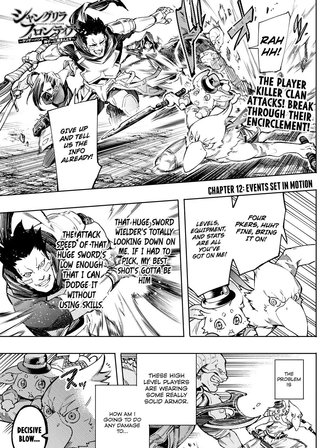 Shangri-La Frontier ~ Kusoge Hunter, Kamige Ni Idoman To Su~ Chapter 12 page 1 - 