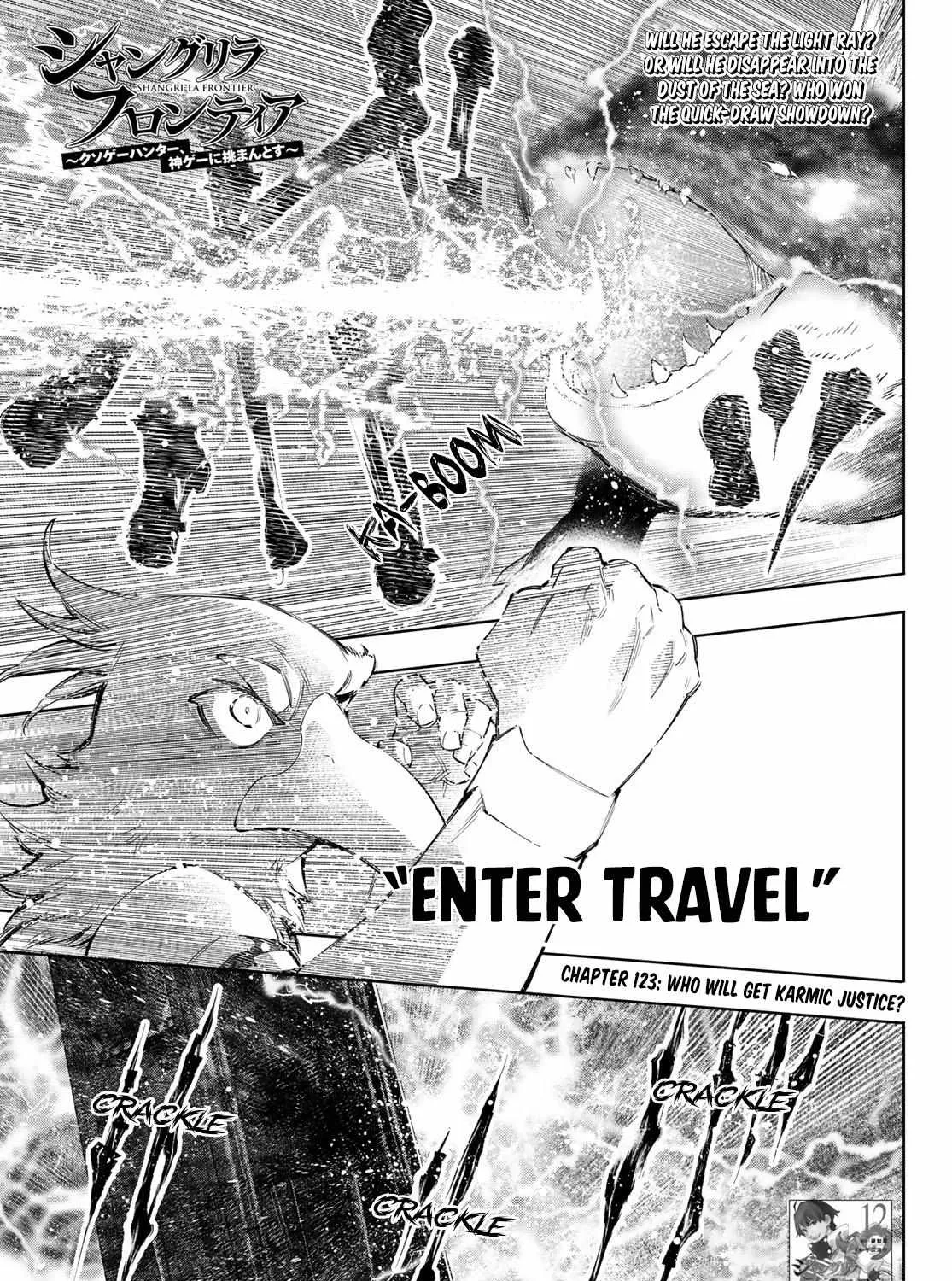 Shangri-La Frontier ~ Kusoge Hunter, Kamige Ni Idoman To Su~ Chapter 123 page 3 - 