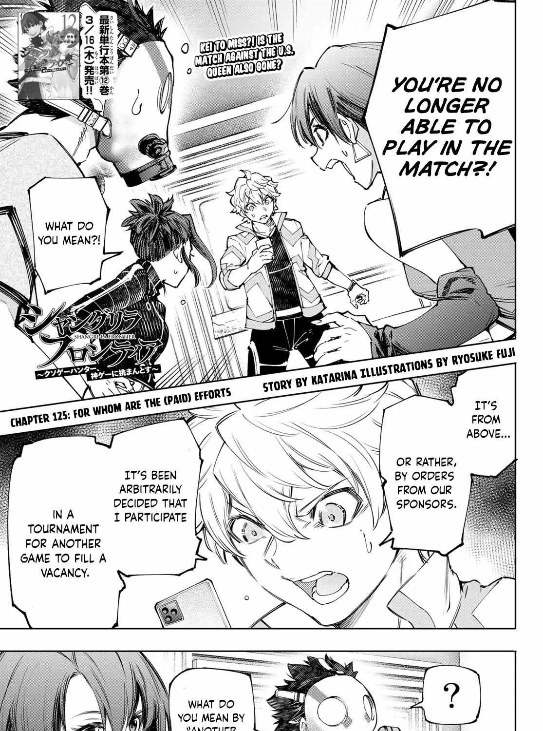 Shangri-La Frontier ~ Kusoge Hunter, Kamige Ni Idoman To Su~ Chapter 125 page 3 - 