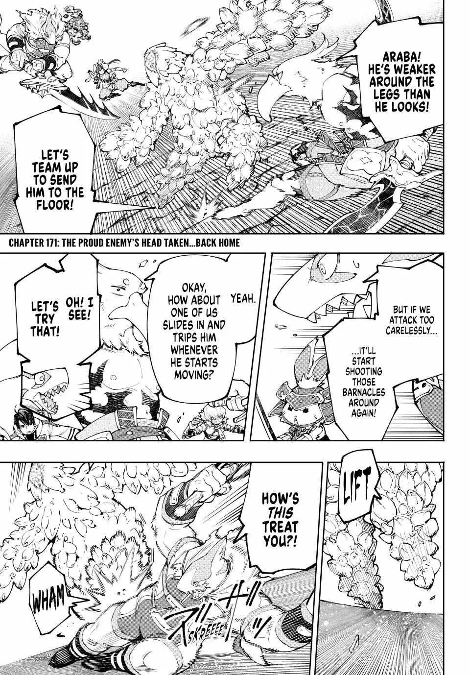Shangri-La Frontier ~ Kusoge Hunter, Kamige Ni Idoman To Su~ Chapter 171 page 1 - 