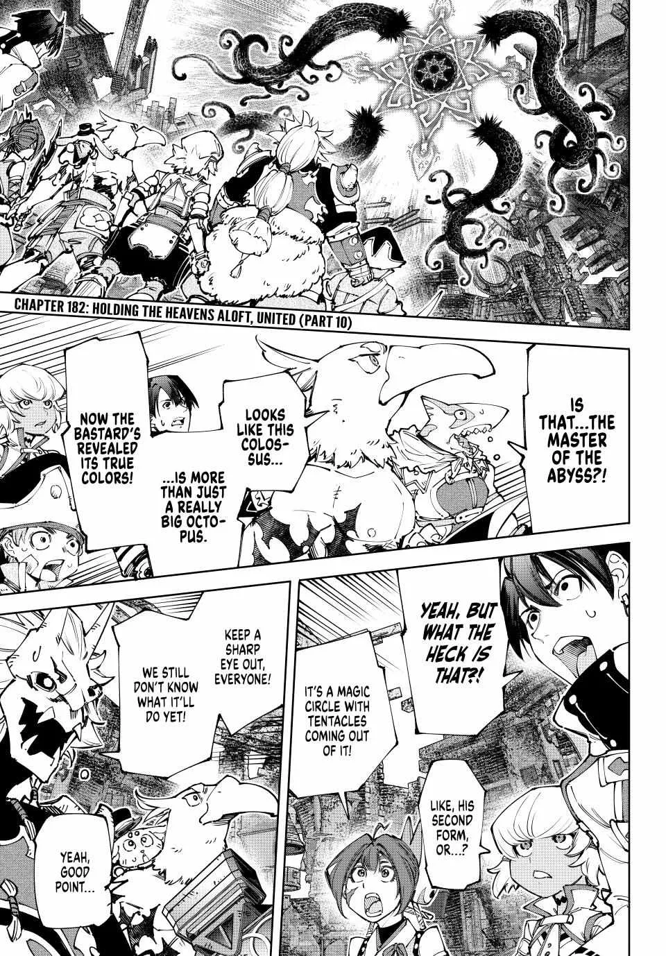Shangri-La Frontier ~ Kusoge Hunter, Kamige Ni Idoman To Su~ Chapter 182 page 1 - 