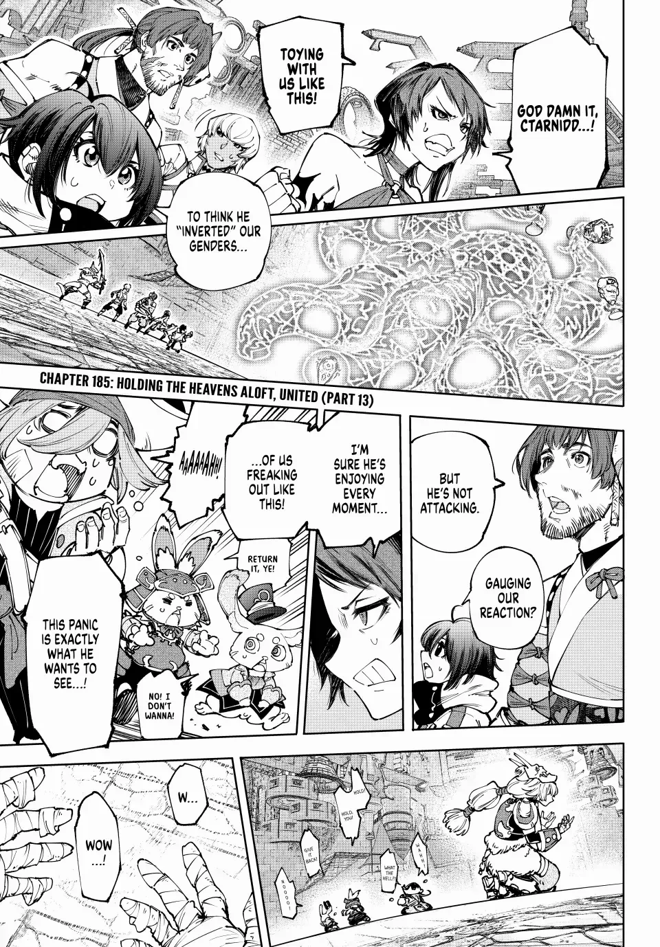 Shangri-La Frontier ~ Kusoge Hunter, Kamige Ni Idoman To Su~ Chapter 185 page 1 - 
