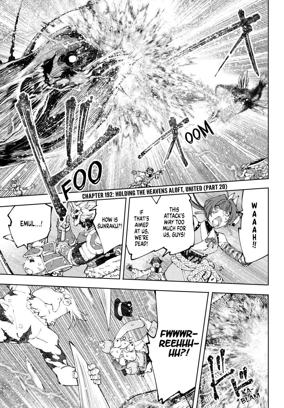Shangri-La Frontier ~ Kusoge Hunter, Kamige Ni Idoman To Su~ Chapter 192 page 2 - 