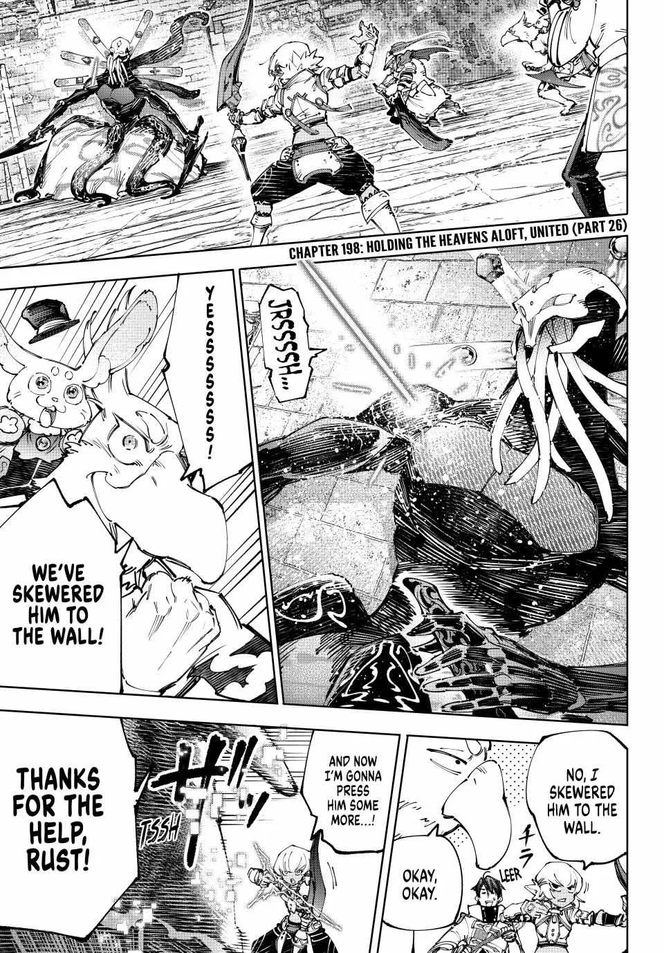Shangri-La Frontier ~ Kusoge Hunter, Kamige Ni Idoman To Su~ Chapter 198 page 1 - 