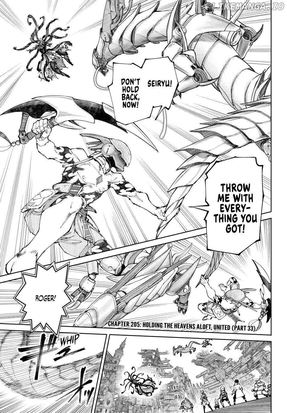 Shangri-La Frontier ~ Kusoge Hunter, Kamige Ni Idoman To Su~ Chapter 205 page 1 - 
