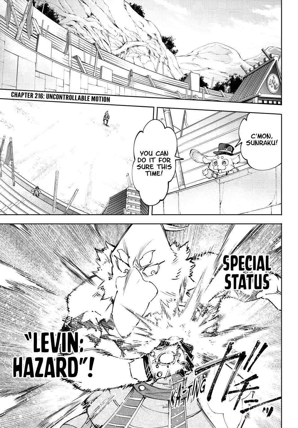 Shangri-La Frontier ~ Kusoge Hunter, Kamige Ni Idoman To Su~ Chapter 216 page 1 - 