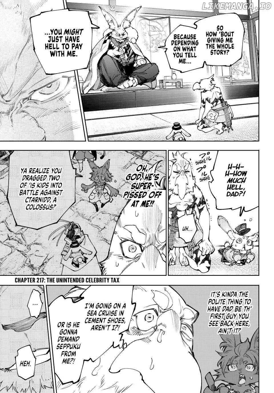 Shangri-La Frontier ~ Kusoge Hunter, Kamige Ni Idoman To Su~ Chapter 217 page 2 - 