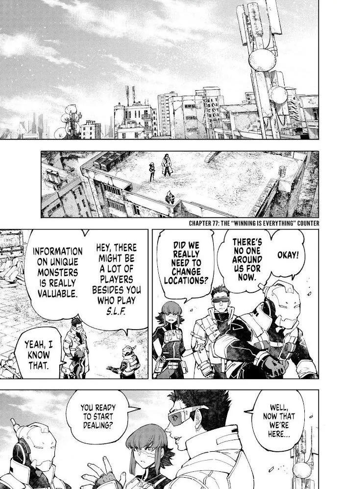 Shangri-La Frontier ~ Kusoge Hunter, Kamige Ni Idoman To Su~ Chapter 77 page 1 - 