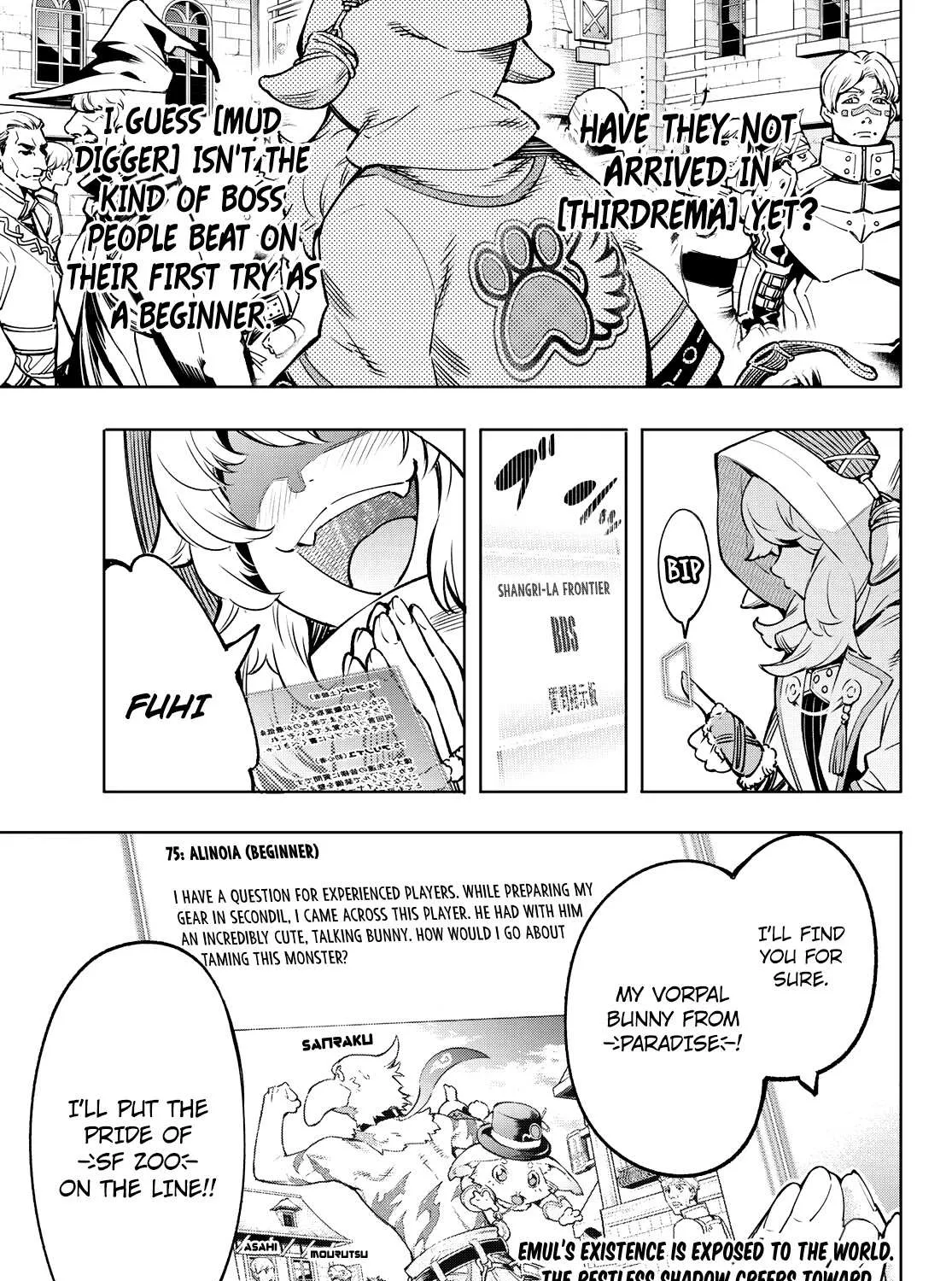 Shangri-La Frontier ~ Kusoge Hunter, Kamige Ni Idoman To Su~ Chapter 8 page 35 - 