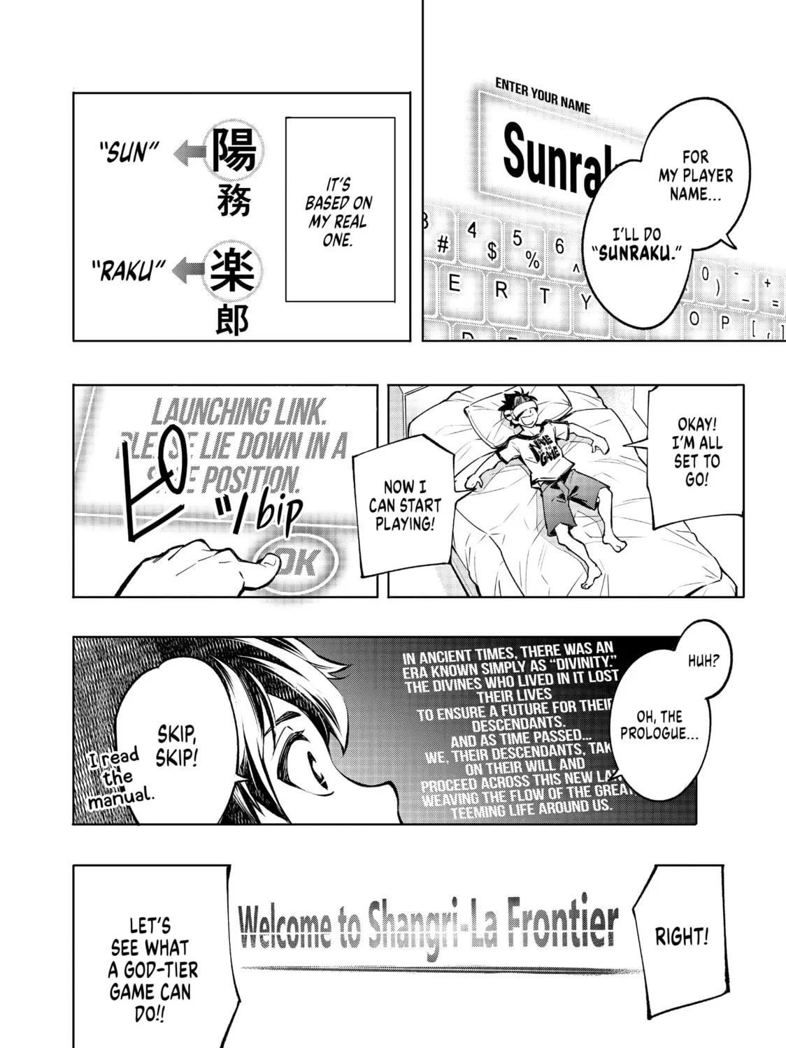 Shangri-La Frontier Chapter 1 page 45 - 