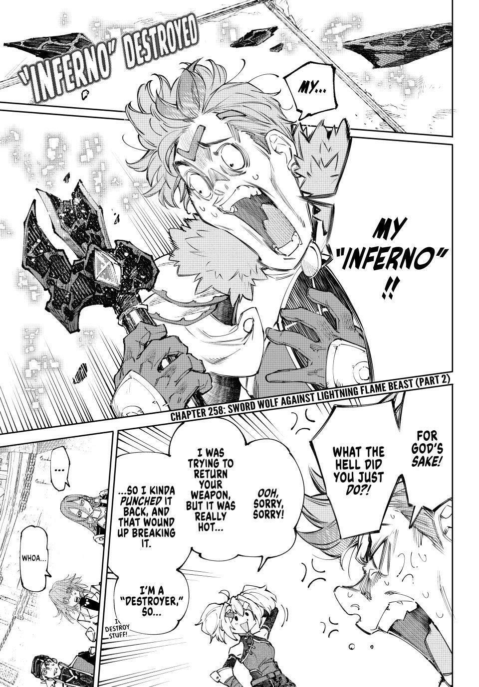 Shangri-La Frontier Chapter 258 page 1 - 