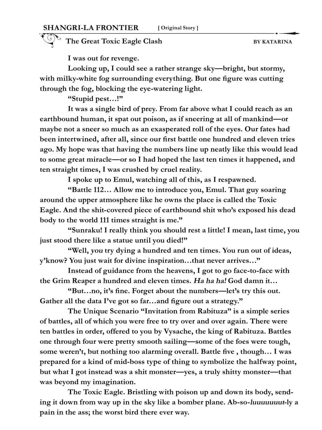 Shangri-La Frontier Chapter 3.2 page 37 - 