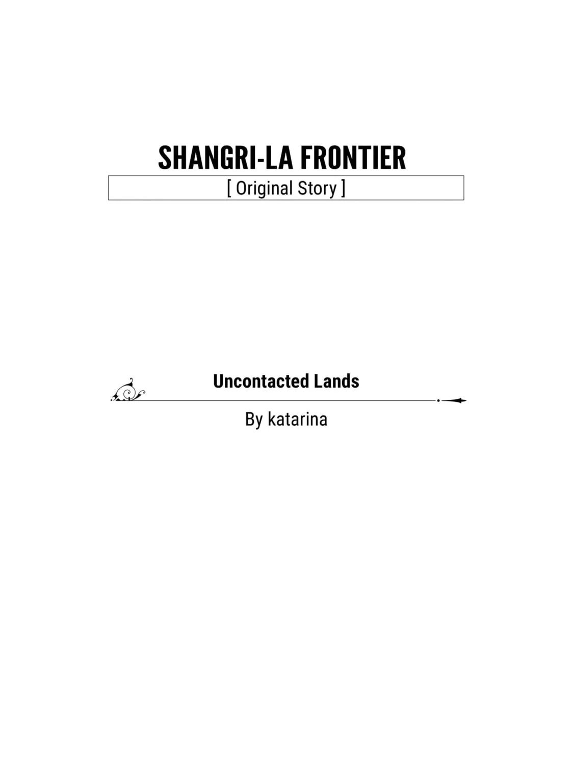 Shangri-La Frontier Chapter 5.5 page 1 - 