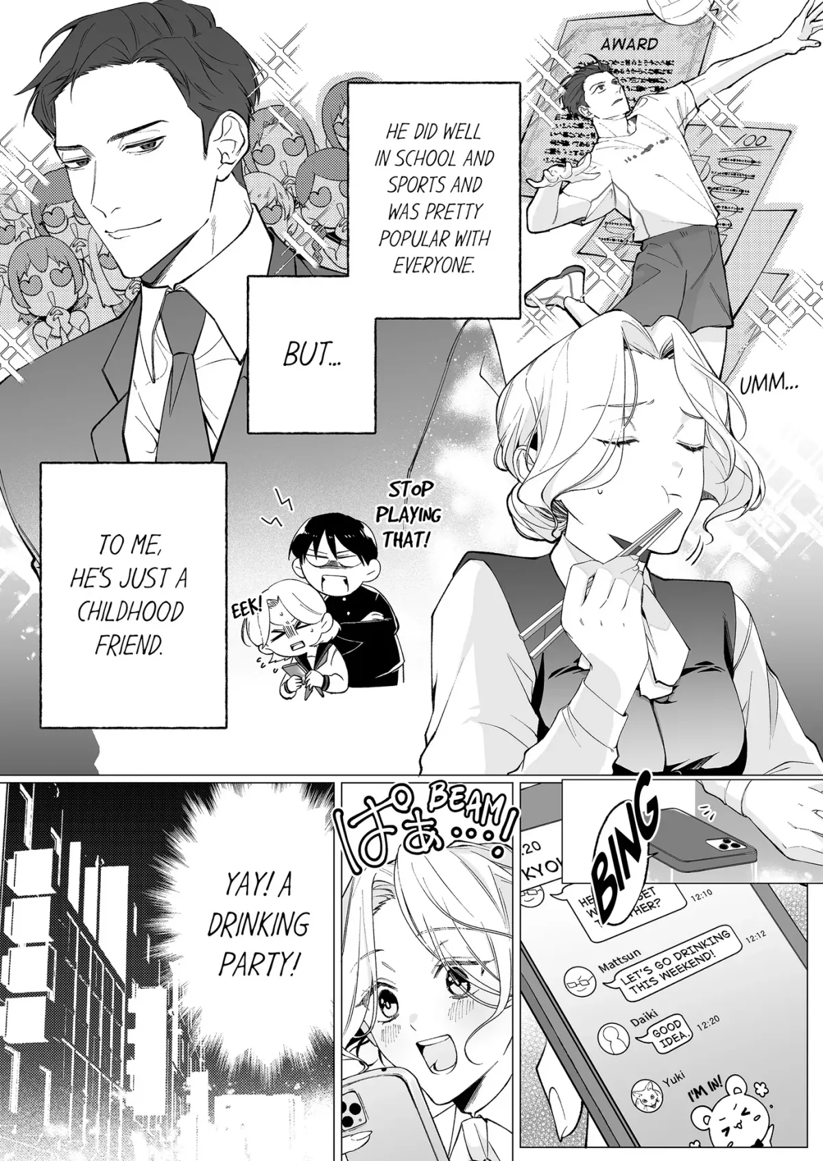 Shattered Illusions: Redefining Ten Years of Friendship Chapter 1 page 7 - 