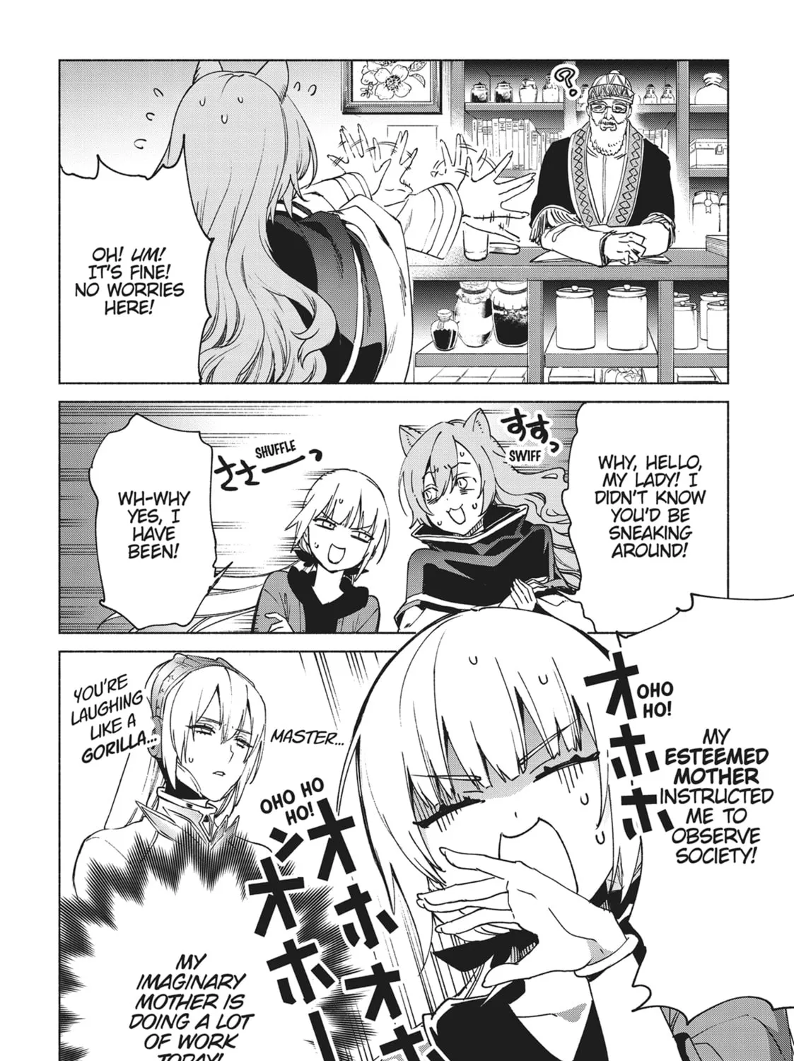 She Professed Herself Pupil of the Wise Man Chapter 72 page 35 - 