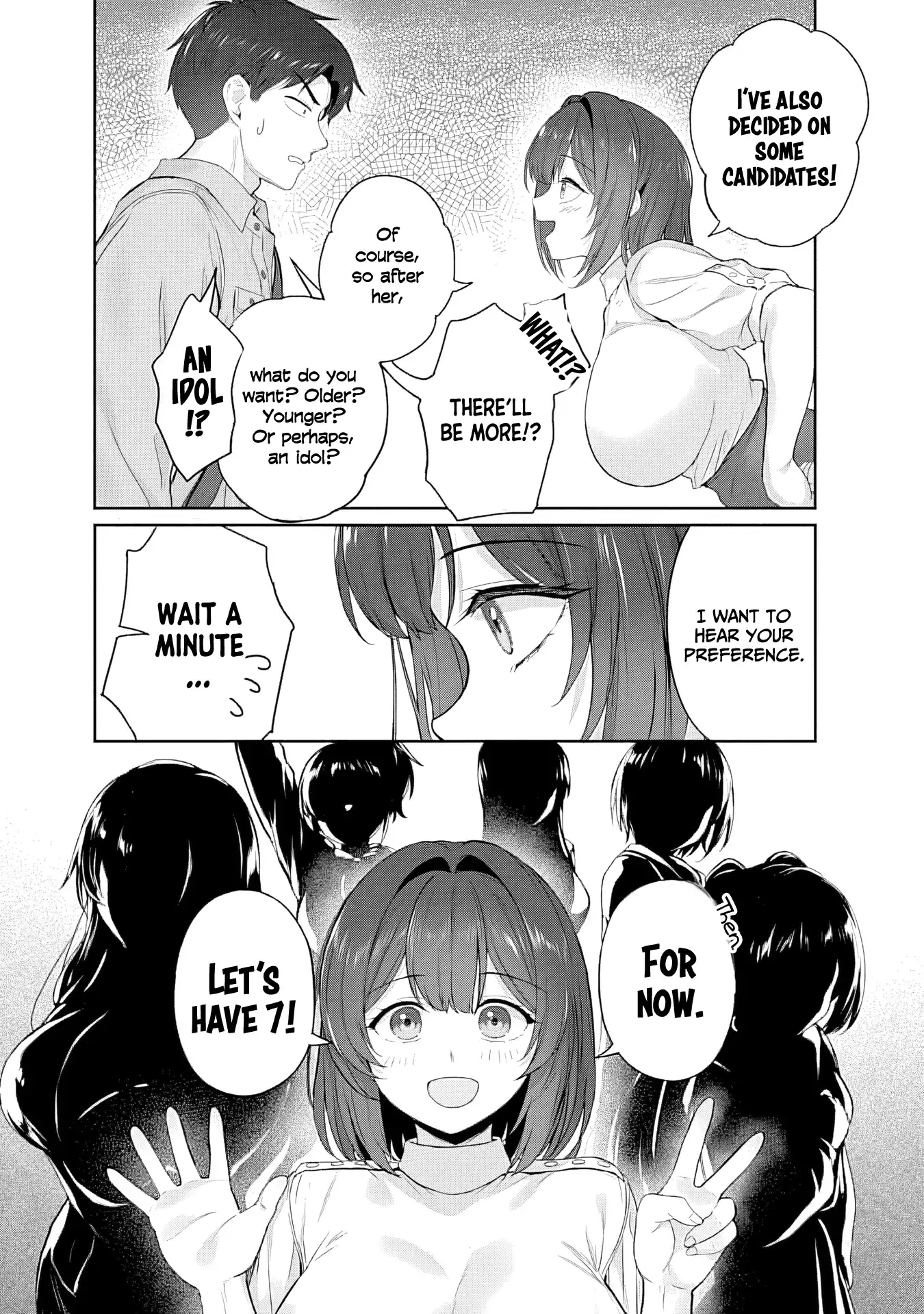 She Recommends a Harem Chapter 4.1 page 13 - 