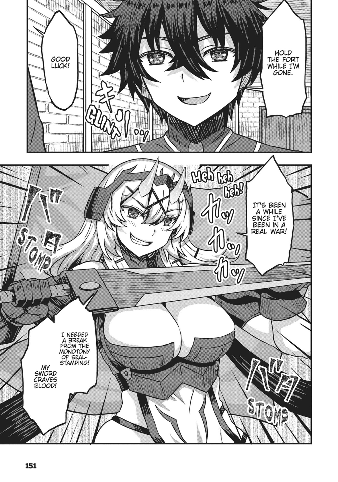 She
