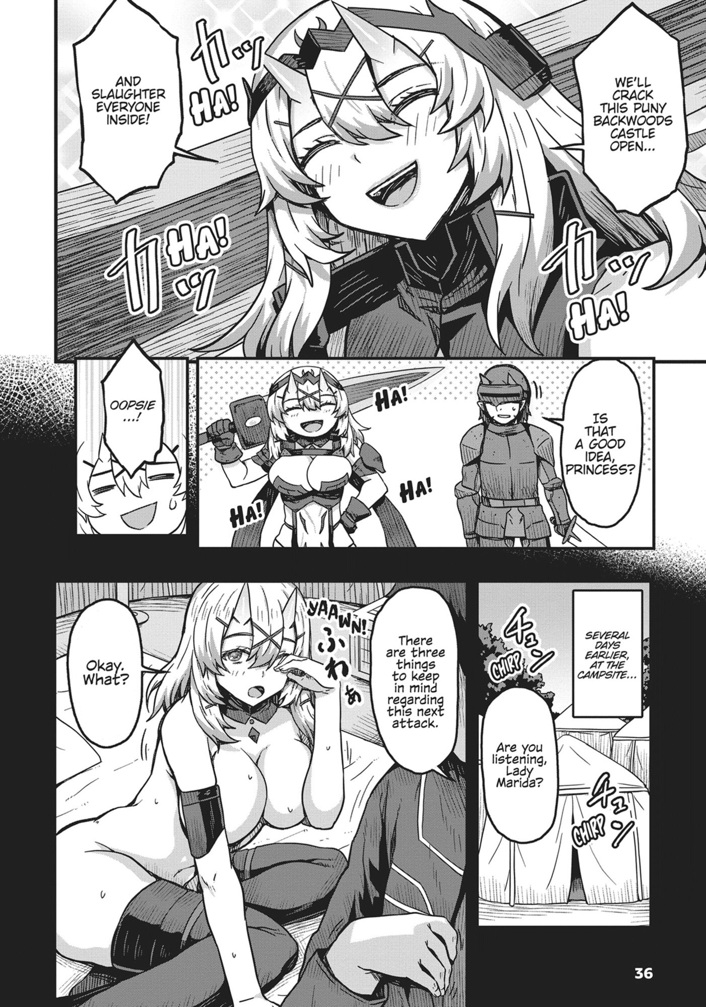 She