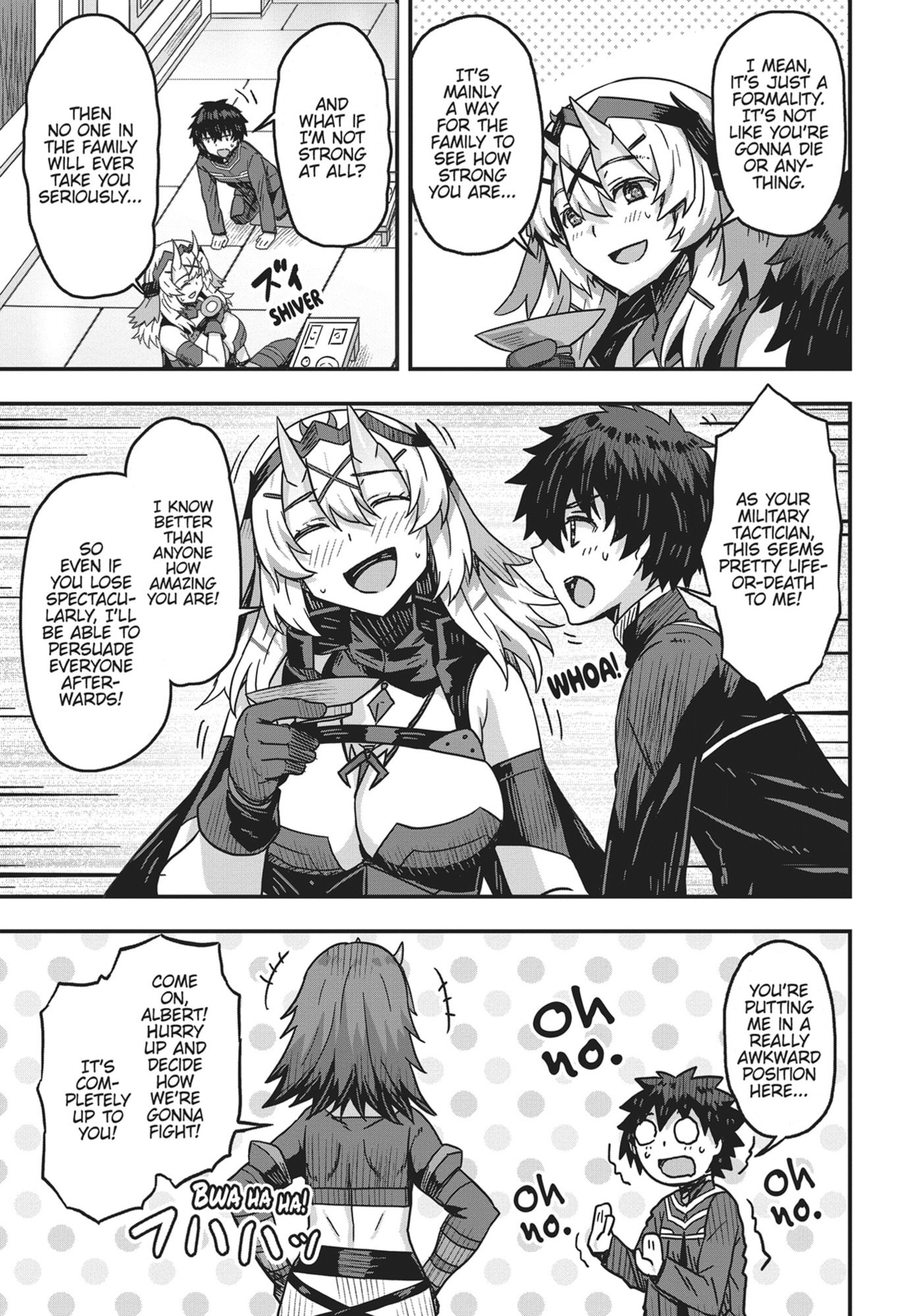 She